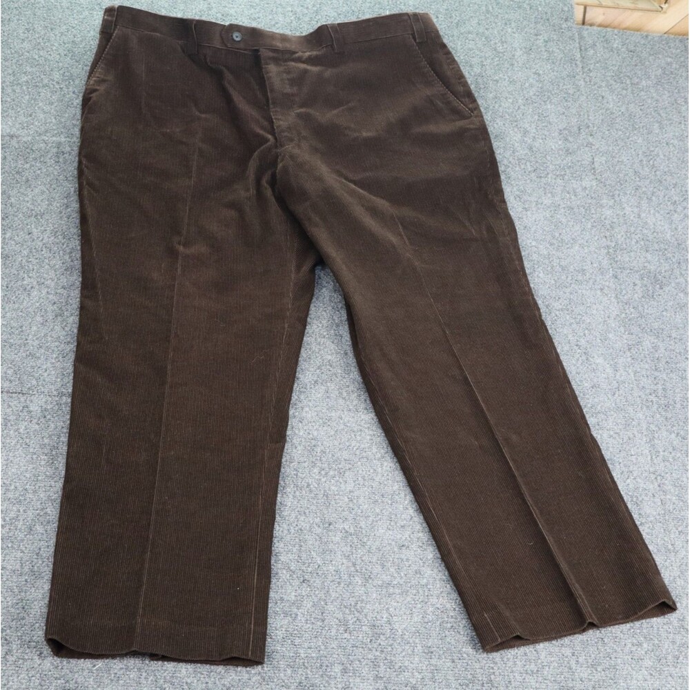 NWT BEAUTIFUL MENS AUSTIN REED SPORT CORDUROY TROUSERS W42'' L29.5'' Brown
